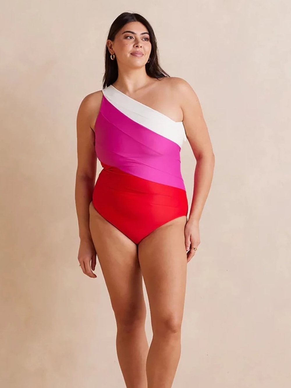 Summersalt Women's The Sidestroke One Piece Swimsuit 18LT NWT
